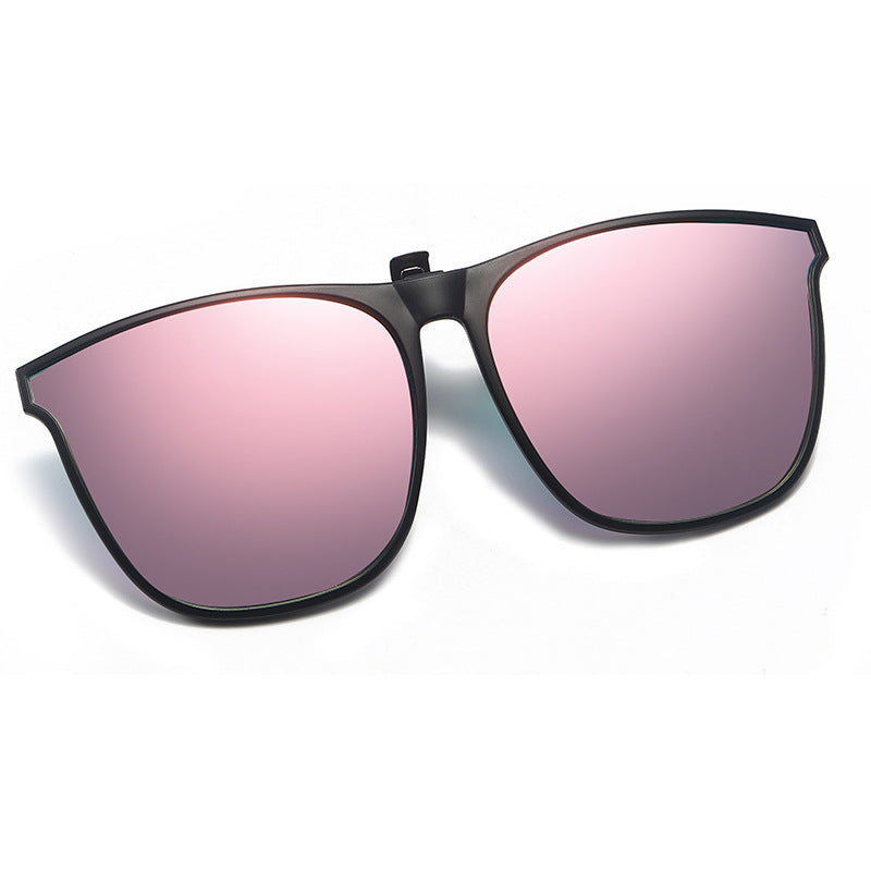 Lunettes de Soleil Clip-On Polarisées - Verres UV400 Pliables pour Lunettes de Correction