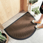 Tapis Demi-Lune en Caoutchouc – Tapis Fin Pour Intérieur