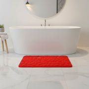 Tapis de Bain Absorbant - Tapis Antidérapant en Polyester avec Dos en PVC