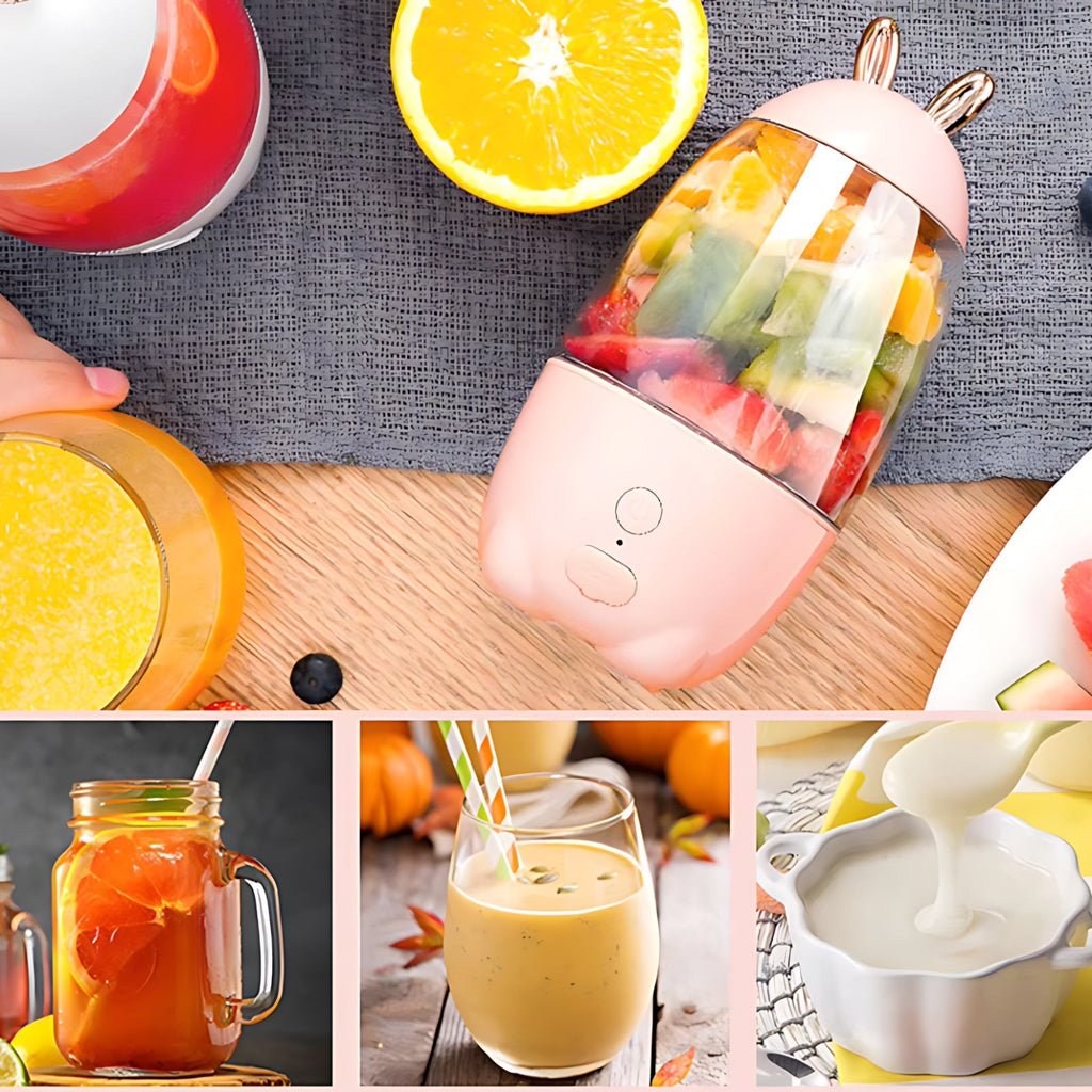 Mixeur Portable - Blender Rechargeable USB pour Smoothies, Shakes et Jus