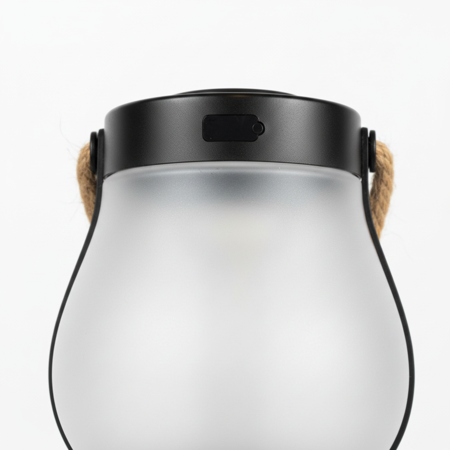 Lampe à Flamme Extérieure Noire - Lampe Suspendue Solaire & Rechargeable Type-C avec Effet 3D