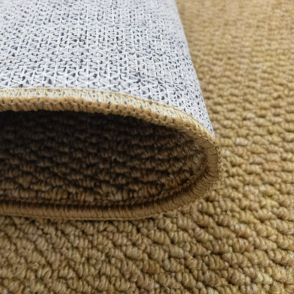 Paillasson En Jute Tissé Avec Surface Texturée – Jute, Naturel