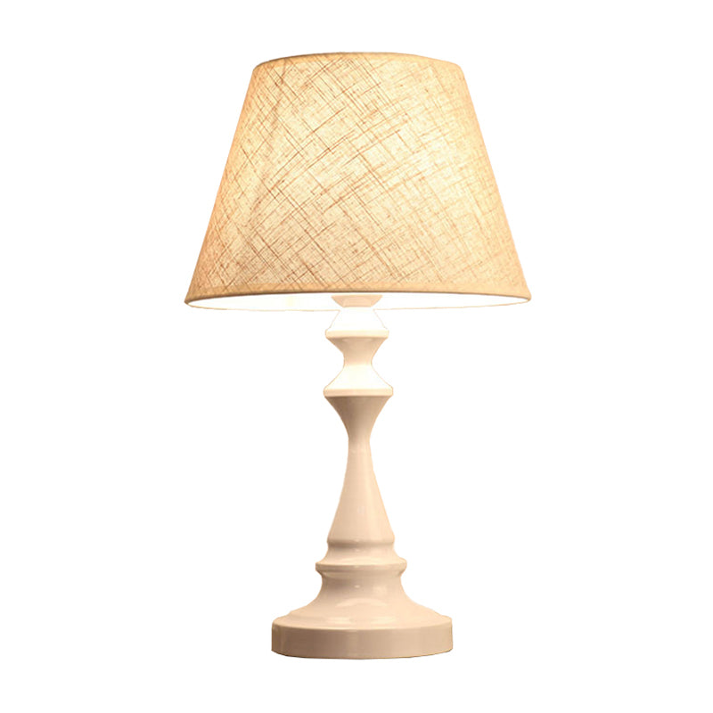 Lampe De Table Avec Abat-Jour En Tissu Empire - Compatible E26 E27 Design D'Éclairage