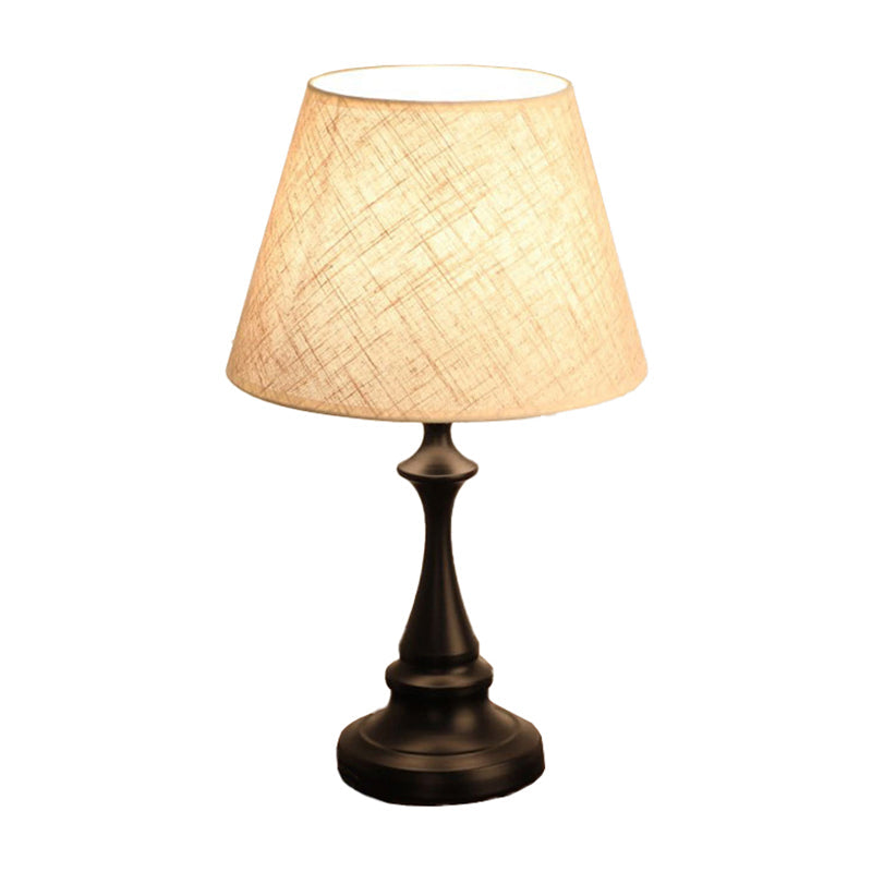 Lampe De Table Avec Abat-Jour En Tissu Empire - Compatible E26 E27 Design D'Éclairage