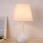 Lampe De Table Avec Abat-Jour En Tissu Empire - Compatible E26 E27 Design D'Éclairage