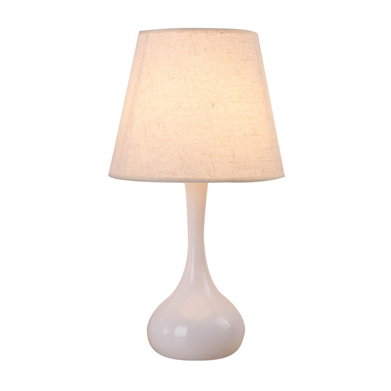 Lampe De Table Avec Abat-Jour En Tissu Empire - Compatible E26 E27 Design D'Éclairage