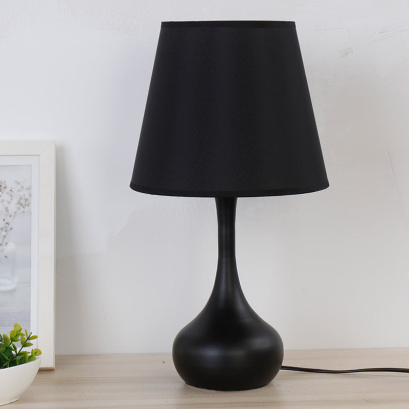 Lampe De Table Avec Abat-Jour En Tissu Empire - Compatible E26 E27 Design D'Éclairage