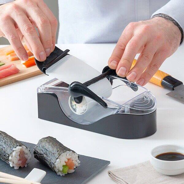 Appareil à Rouleaux de Sushi - Outil Manuel en PP de Qualité Alimentaire pour Sushi Maison