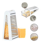 Râpe de Cuisine Double Face avec Bac de Récupération - Ustensile en Acier Inoxydable