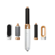 Styler Capillaire 5-en-1 avec Flux d'Air - Bouclage, Lissage, Séchage et Volume
