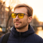 Lunettes de Soleil Clip-On Polarisées - Verres UV400 Pliables pour Lunettes de Correction
