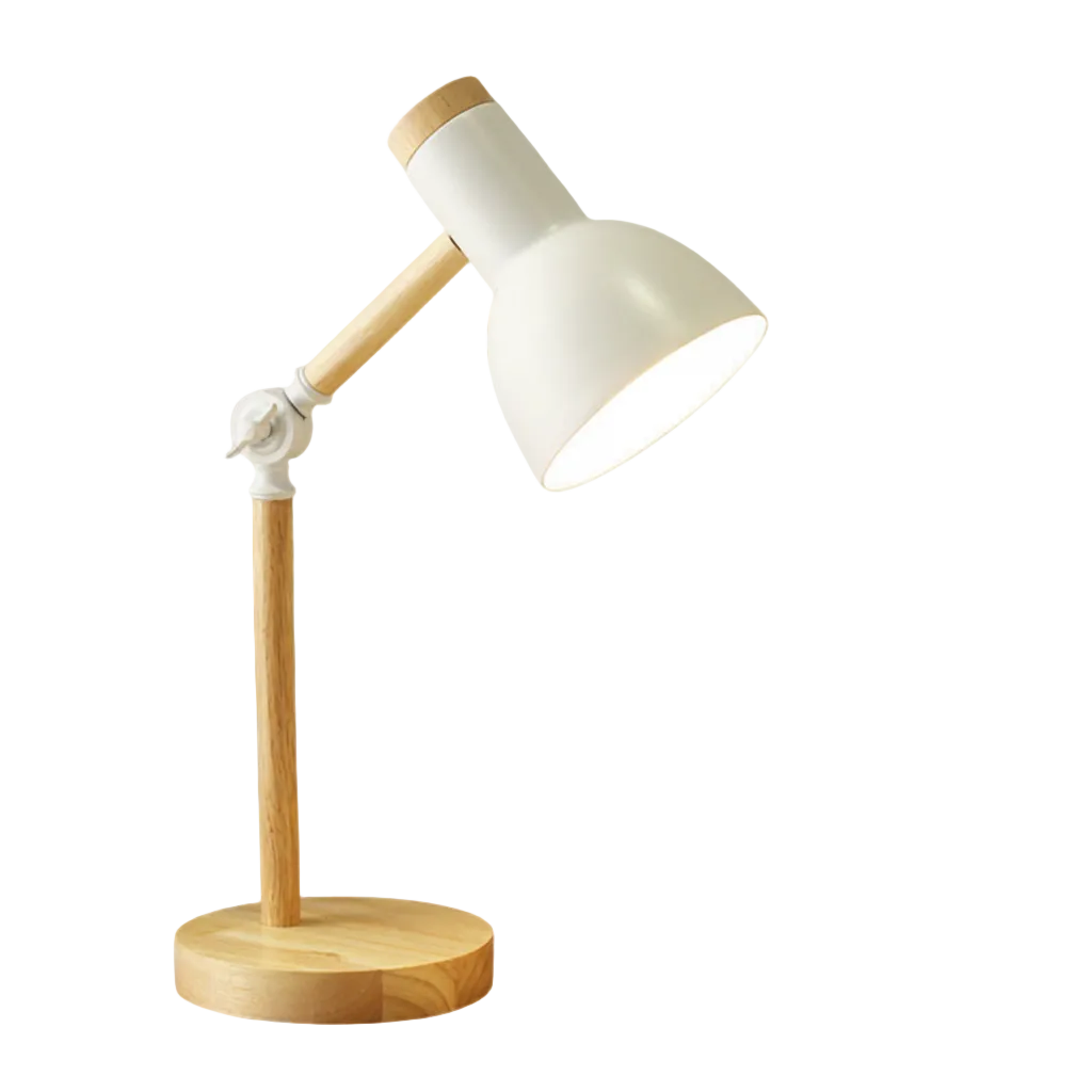 Lampe de table réglable au style Macaron avec abat-jour – Douille E27