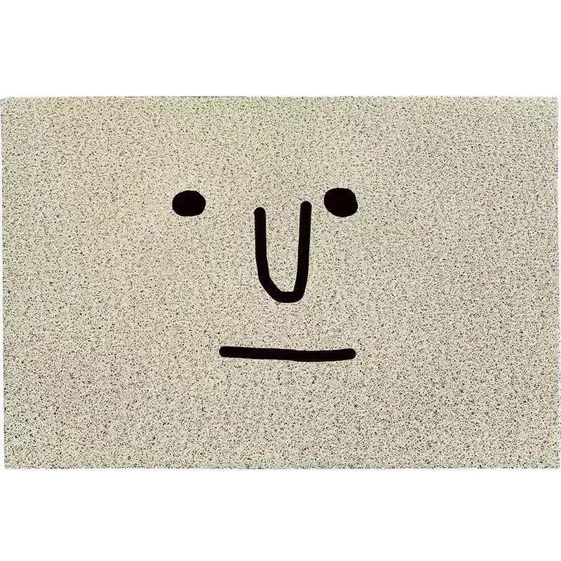 Paillasson Moderne Antidérapant Pour Entrée – Polyester, Noir, Gris, Beige