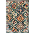 Tapis Kilim en Laine – Tapis Tissé Plat Motif Floral