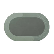 Tapis de Bain en Diatomite - Tapis Ovale 40 × 60 cm pour Salle de Bain