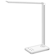 Lampe de Bureau LED Réglable - 5 Modes d'Éclairage avec Commande Tactile et Port de Charge USB