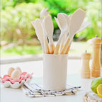 Ensemble d'Ustensiles de Cuisine en Silicone - Cuisson et Préparation des Aliments
