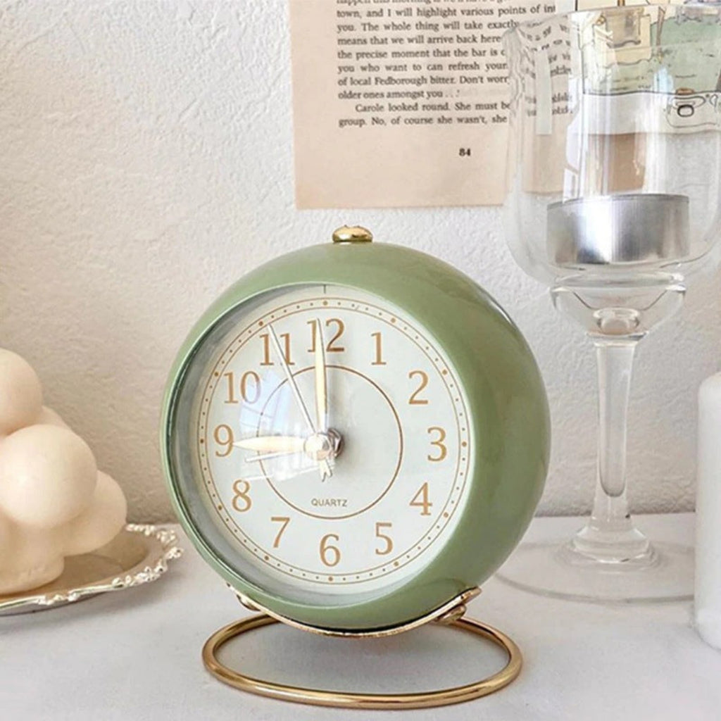 Timekeeper - Horloge de Table de Style Vintage Dark Academia