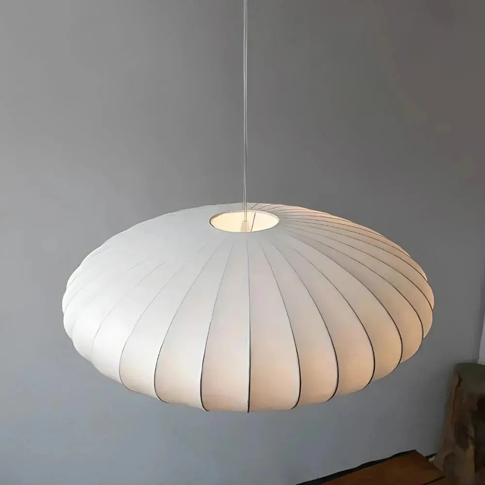Tsukiyo - Suspension en Soie de Style Japandi pour la Décoration Intérieure