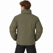 Veste Réversible Homme - Col Haut avec Ourlet Ajustable et Poches Zippées