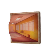 Lampe Murale LED Illusion Optique 3D - Panneau Acrylique Avec Éclairage Intégré