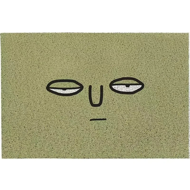 Paillasson Moderne Antidérapant Pour Entrée – Polyester, Noir, Gris, Beige