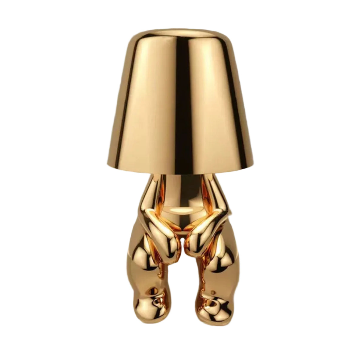 Lampe de Table LED Rechargeable - Aluminium et Résine avec Éclairage Réglable