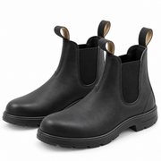 Bottines Chelsea Synthétiques - Design Slip-On avec Panneaux Latéraux Élastiques
