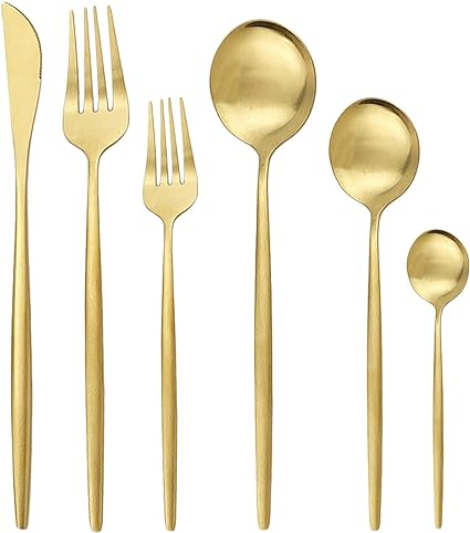 Ensemble de Couverts en Acier Inoxydable - Set de 36 Pièces pour les Repas