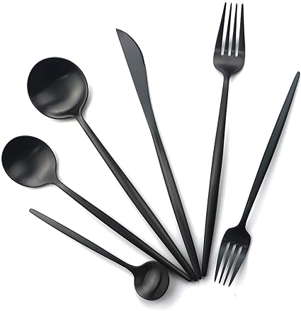 Ensemble de Couverts en Acier Inoxydable - Set de 36 Pièces pour les Repas
