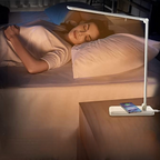 Lampe de Bureau LED Réglable - 5 Modes d'Éclairage avec Commande Tactile et Port de Charge USB