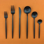 Ensemble de Couverts en Acier Inoxydable - Set de 36 Pièces pour les Repas