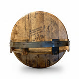 Présentoir Décoratif pour Bouteille de Whisky - Support en Bois pour Présentation sur Table