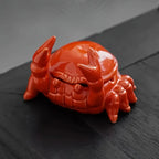 Cendrier en Céramique - Bol Décoratif en Forme de Crabe pour Usage de Table