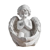 Figurine Ange En Résine – Décoration Pour Intérieur