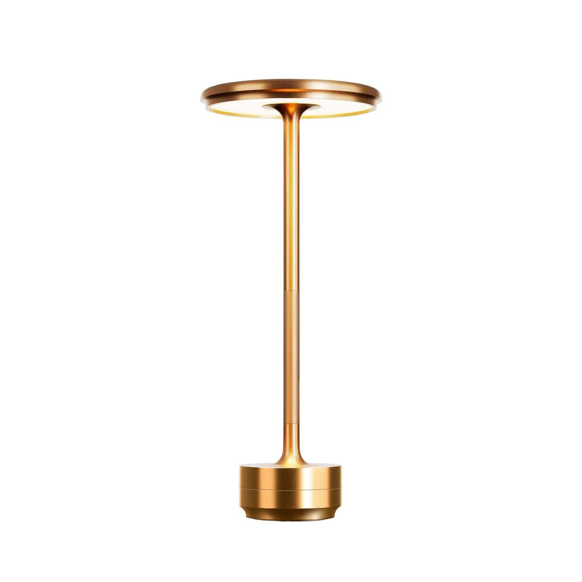 Lampe de Table LED en Aluminium - Design Rechargeable avec Commande Tactile