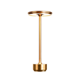 Lampe de Table Sans Fil en Aluminium - Lampe LED Rechargeable avec Commande Tactile