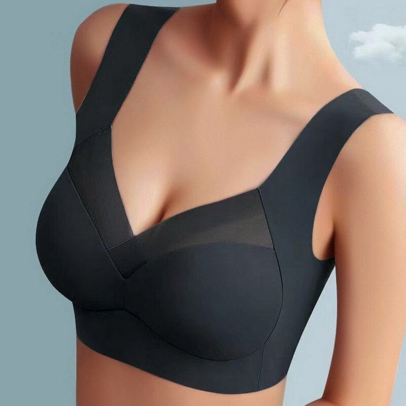 Soutien-Gorge Femme Sans Armature | Construction Sans Couture & Bretelles Larges | Soutien Push-Up Léger au Quotidien | Valuna