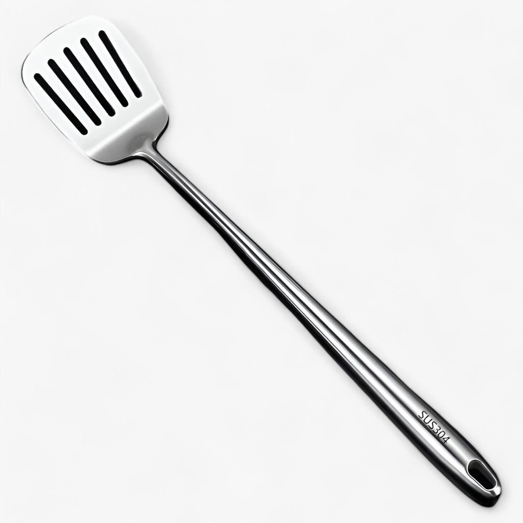 Ensemble d'Ustensiles de Cuisine en Acier Inoxydable - Ustensiles pour Cuisson et Service