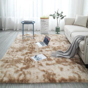 Tapis Doux pour Chambre - Tapis de Sol Antidérapant en Polyester pour Chambre et Salon