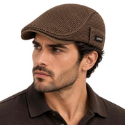 Casquette Béret en Mesh pour Homme - Couvre-Chef Décontracté Réglable avec Panneaux Ajourés