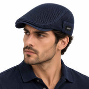 Casquette Béret en Mesh pour Homme - Couvre-Chef Décontracté Réglable avec Panneaux Ajourés