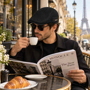 Casquette Béret en Mesh pour Homme - Couvre-Chef Décontracté Réglable avec Panneaux Ajourés