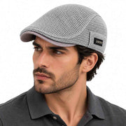 Casquette Béret en Mesh pour Homme - Couvre-Chef Décontracté Réglable avec Panneaux Ajourés
