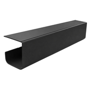 Goulotte Autocollante pour Câbles de Bureau - Organisateur en PVC de 40 cm en Forme de J