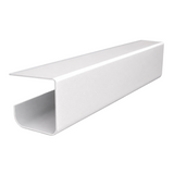 Goulotte Autocollante pour Câbles de Bureau - Organisateur en PVC de 40 cm en Forme de J
