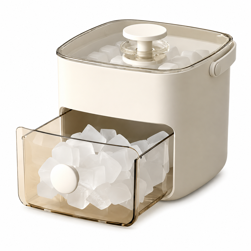 Machine à Glace Électrique - Machine à Glaçons de Comptoir avec Arrêt Automatique