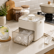 Machine à Glace Électrique - Machine à Glaçons de Comptoir avec Arrêt Automatique