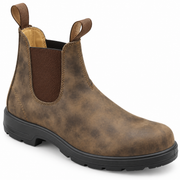 Bottines Chelsea Synthétiques - Design Slip-On avec Panneaux Latéraux Élastiques