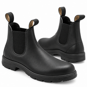 Bottines Chelsea Synthétiques - Design Slip-On avec Panneaux Latéraux Élastiques